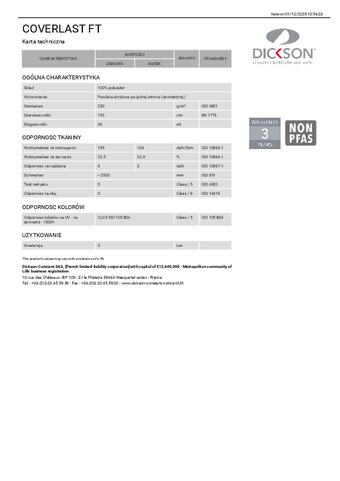 Informacje techniczne Informacje techniczne