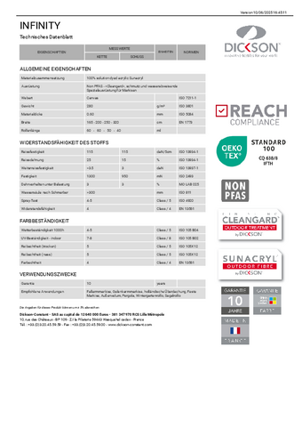 Technisches Datenblatt