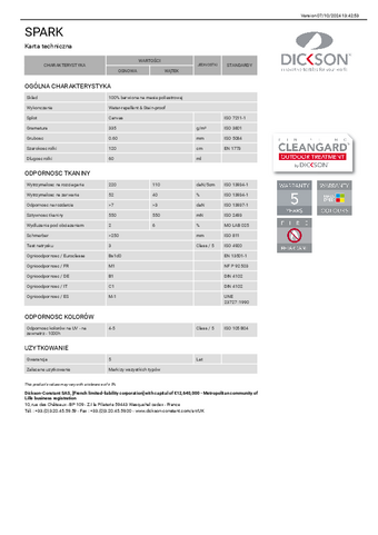Informacje techniczne