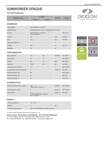 Technische gegevens