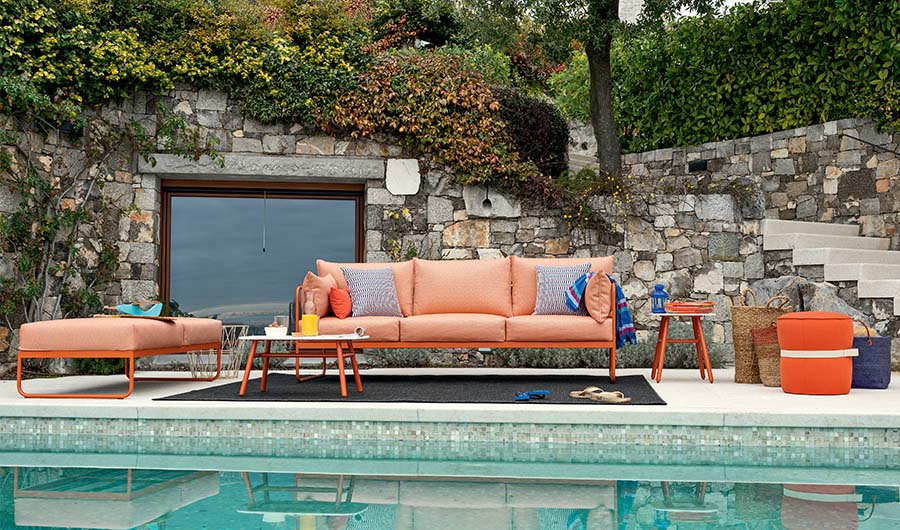 Designer outdoor furniture - Connubia & Sunbrella