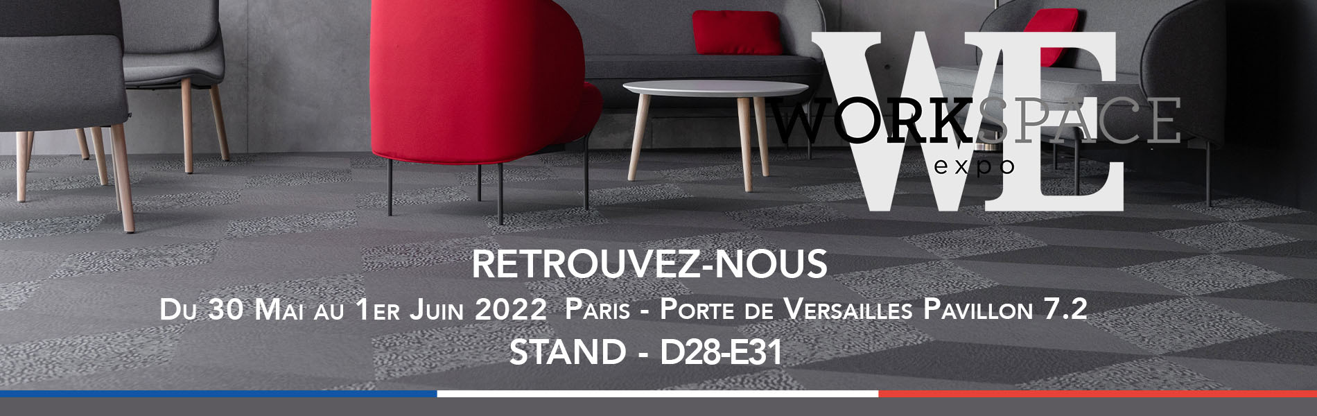 Dickson présent à Paris au salon Workspace Expo, du 30 Mai au 01 Juin 2022