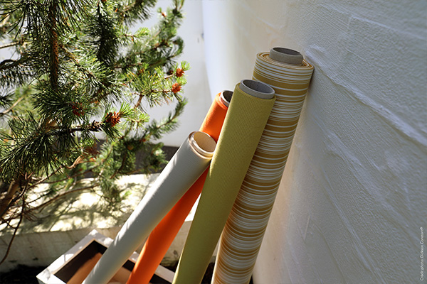 Patterned, visually striking and colorful fabrics Patterned, visually striking and colorful fabrics