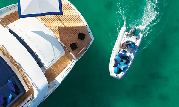 Set sail with total peace of mind with our Sunbrella® marine fabrics