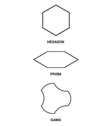NON COMBINABLE SHAPES NON COMBINABLE SHAPES
