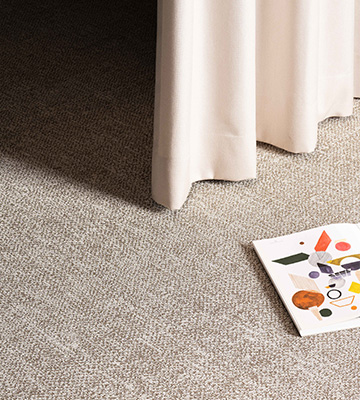Woven vinyl flooring and rugs