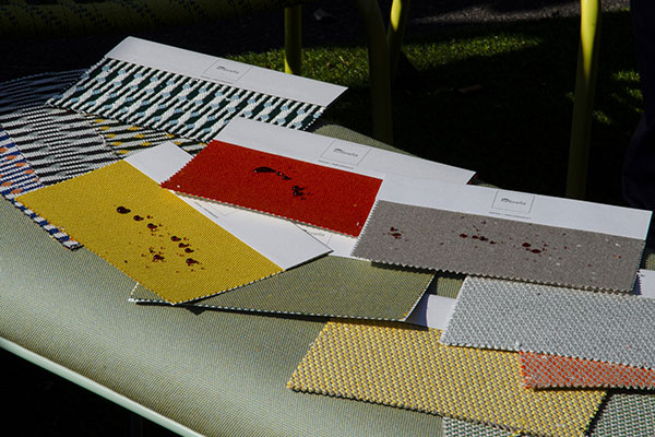 by testing Sunbrella furnishing by testing Sunbrella furnishing