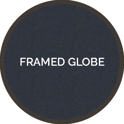 Framed Globe Framed Globe