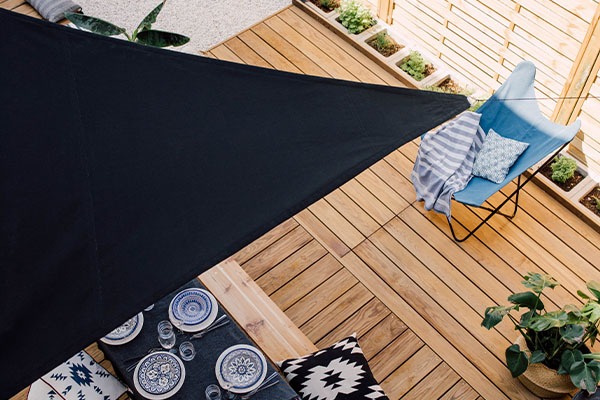 Where to install your shade sail