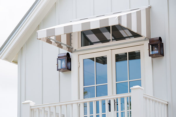Fixed awning on sale