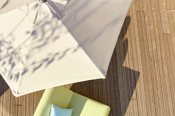 Where should you place your umbrella? Where should you place your umbrella?