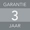 3 jaar garantie