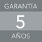 5 años de garantía 5 años de garantía