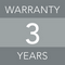 3 years warranty 3 years warranty